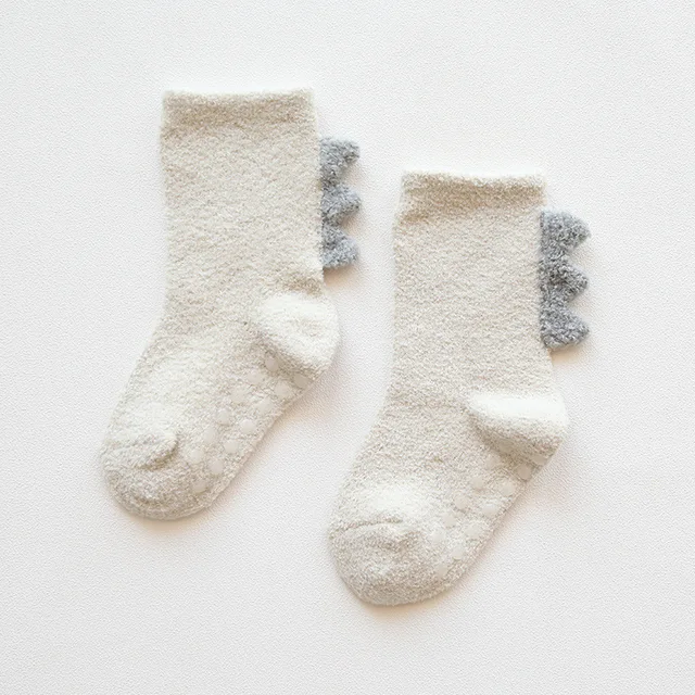 Dino Fleece Socks