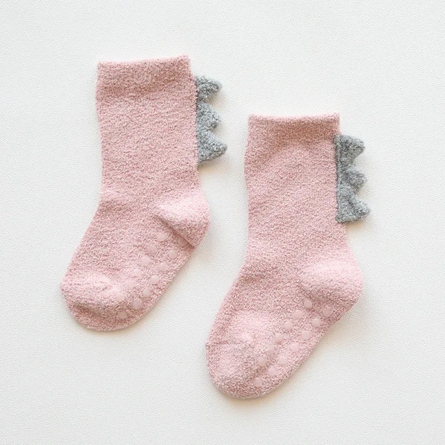 Dino Fleece Socks