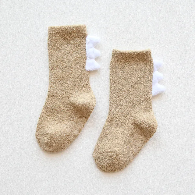 Dino Fleece Socks