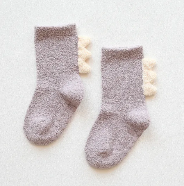 Dino Fleece Socks