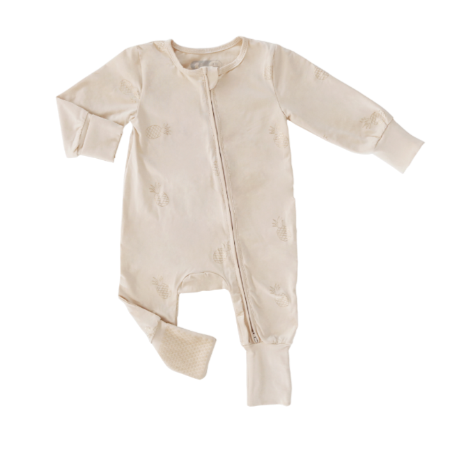 Pineapple Treasures Zip Pyjamas