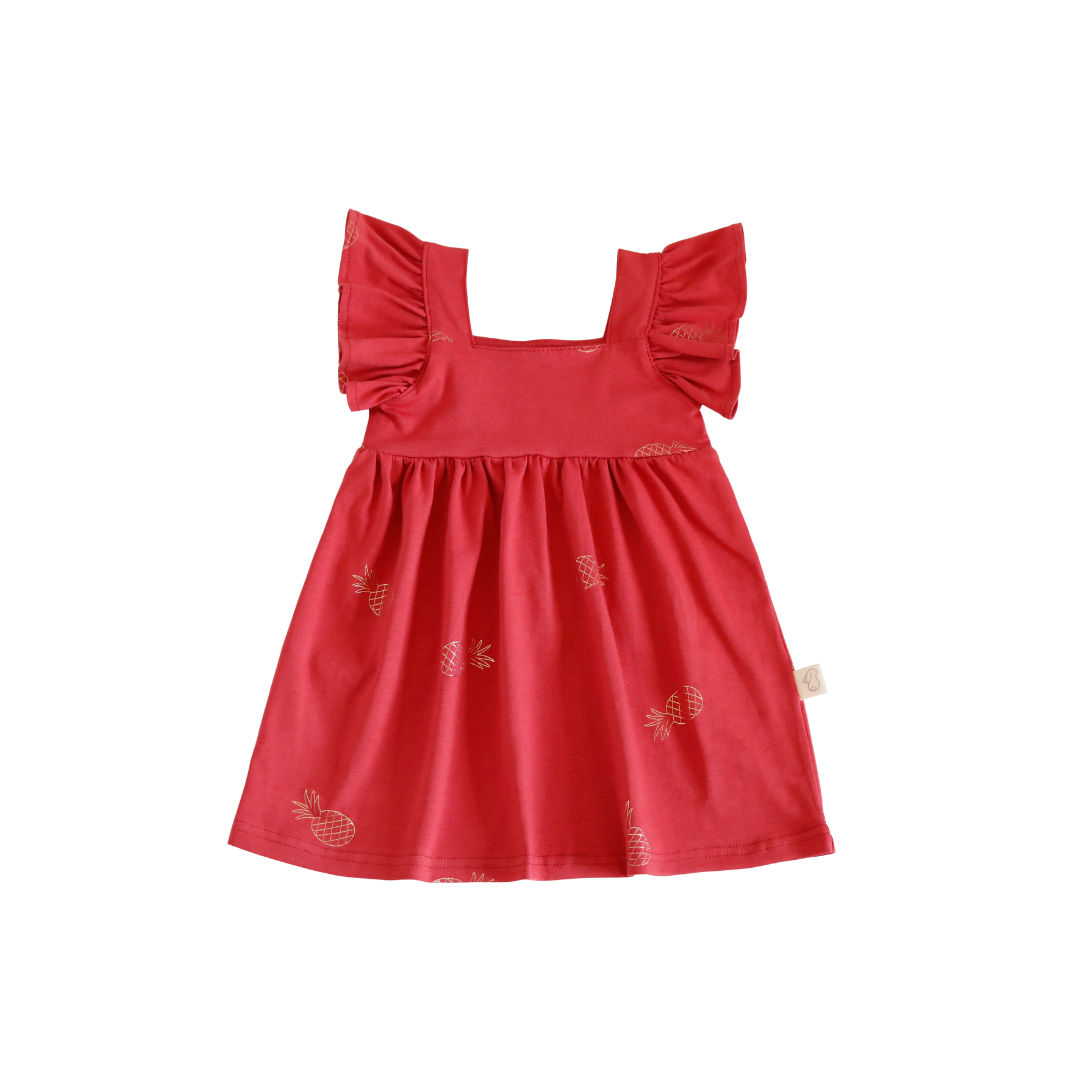 Pineapple Treasures Kids Dress