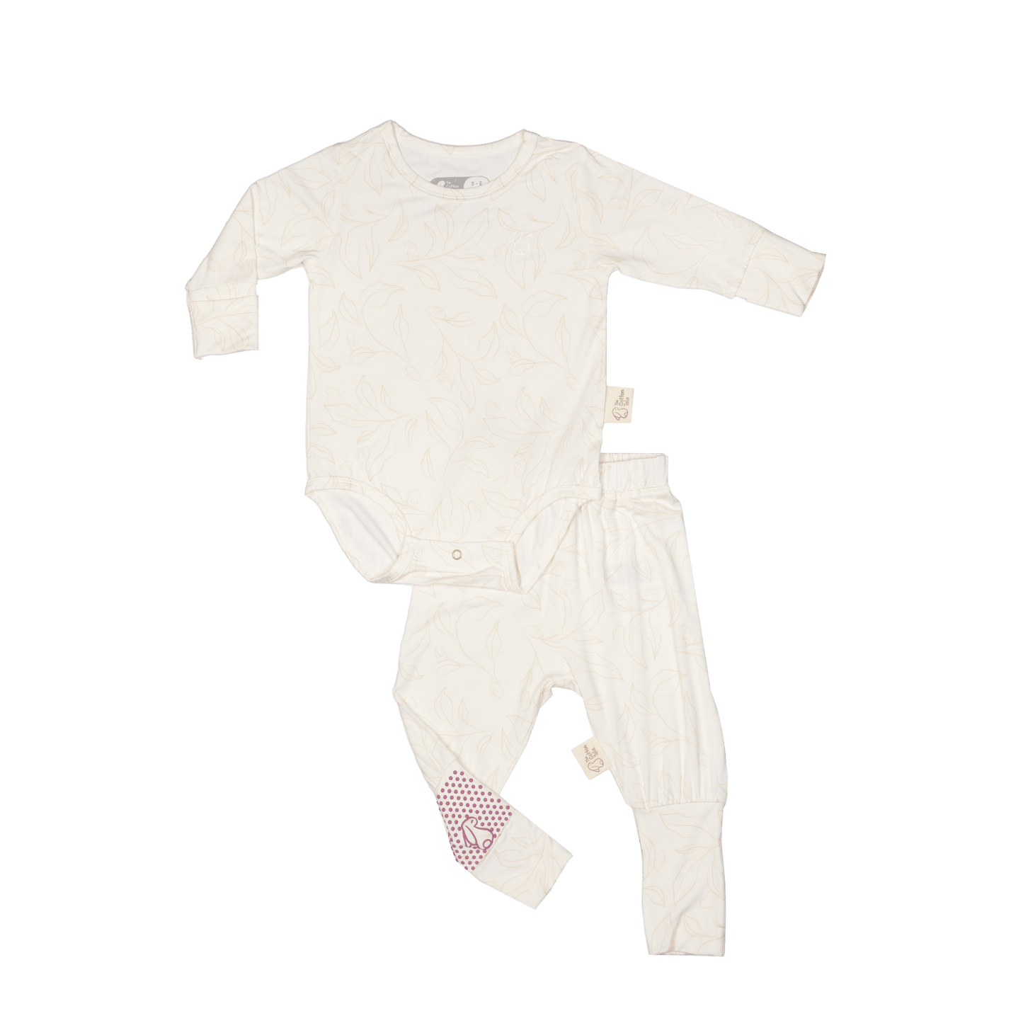 Bunny Foliage Baby Pyjamas