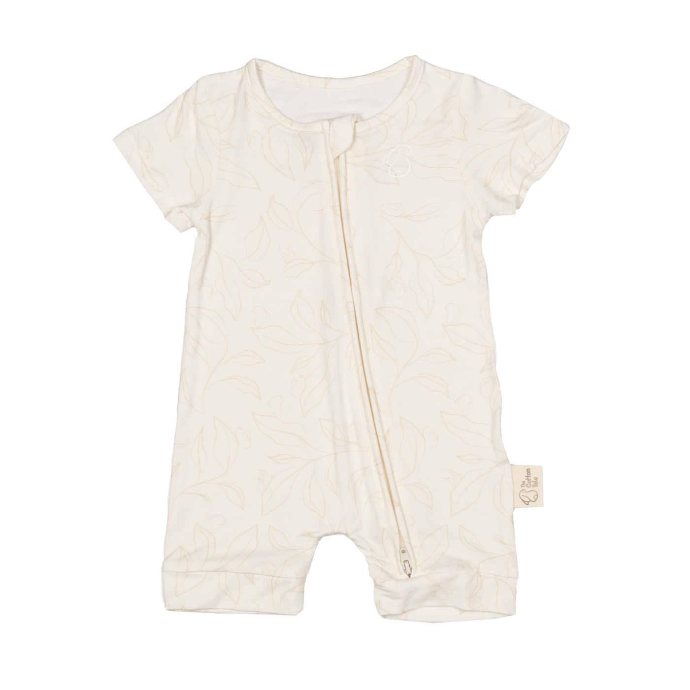 Bunny Foliage Zip Shortall