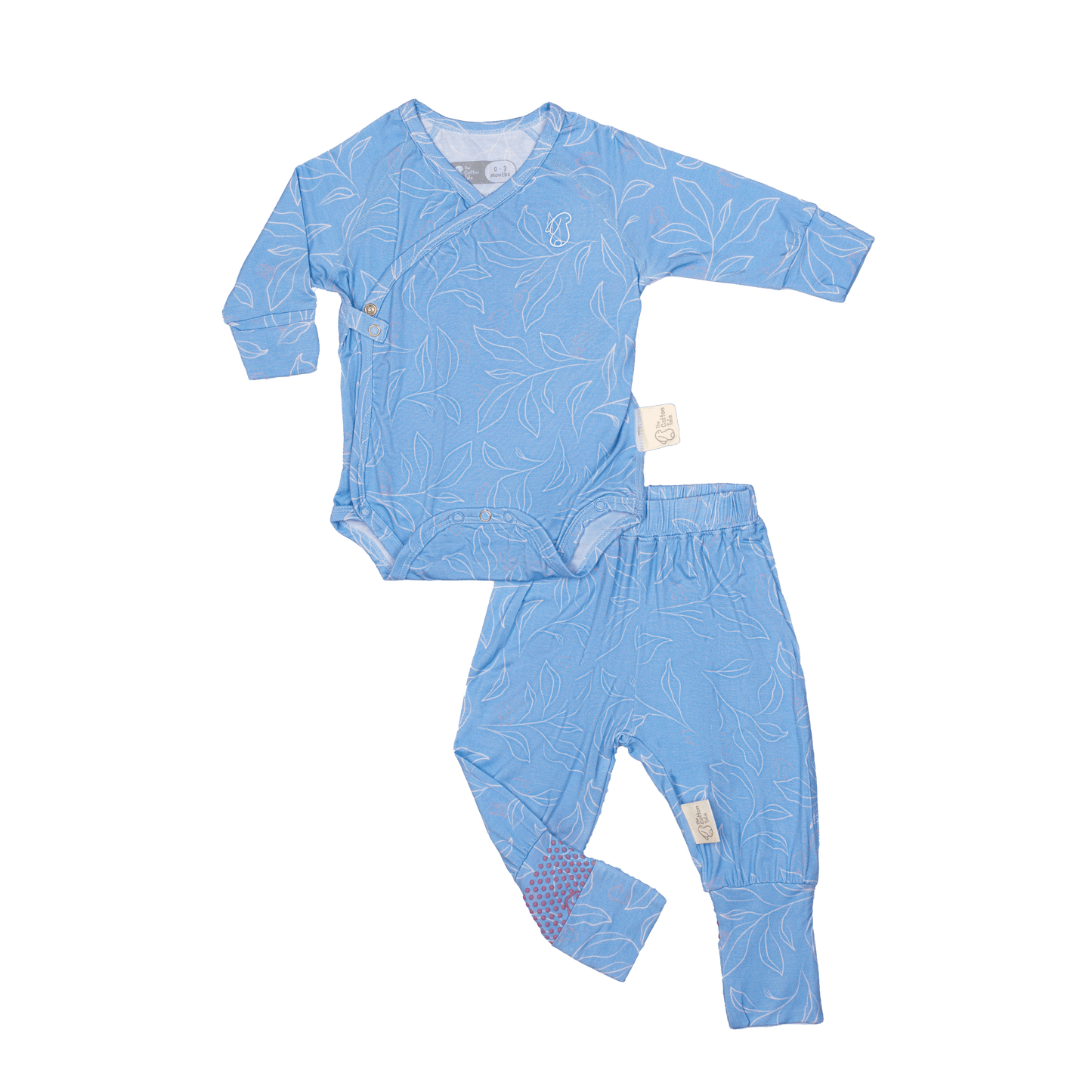 Bunny Foliage Baby Pyjamas