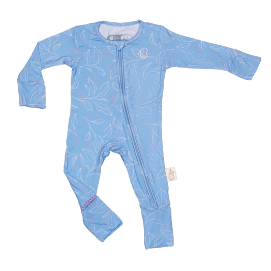 Bunny Foliage Zip Pyjamas