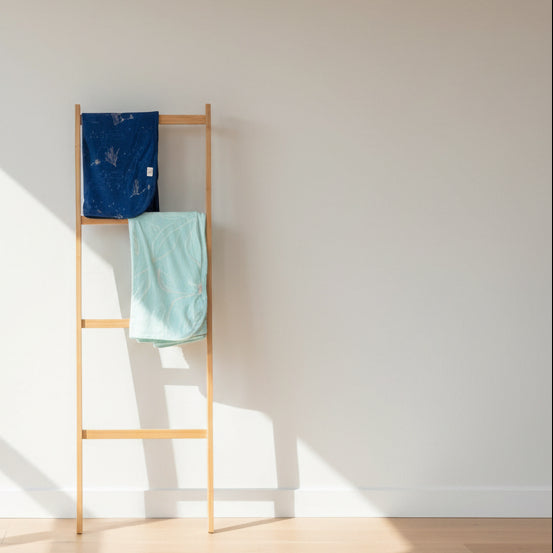 Bamboo Swaddle Blanket — Moonlit Rabbit