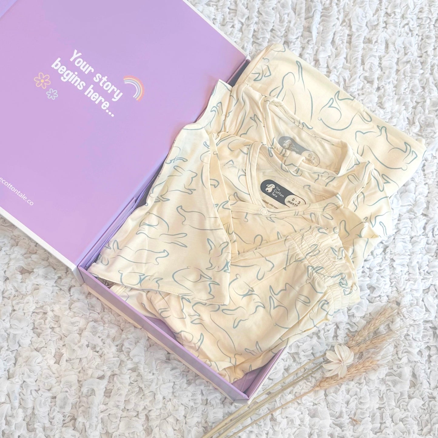 Cotton Tale Newborn Gift Set - Daffodil