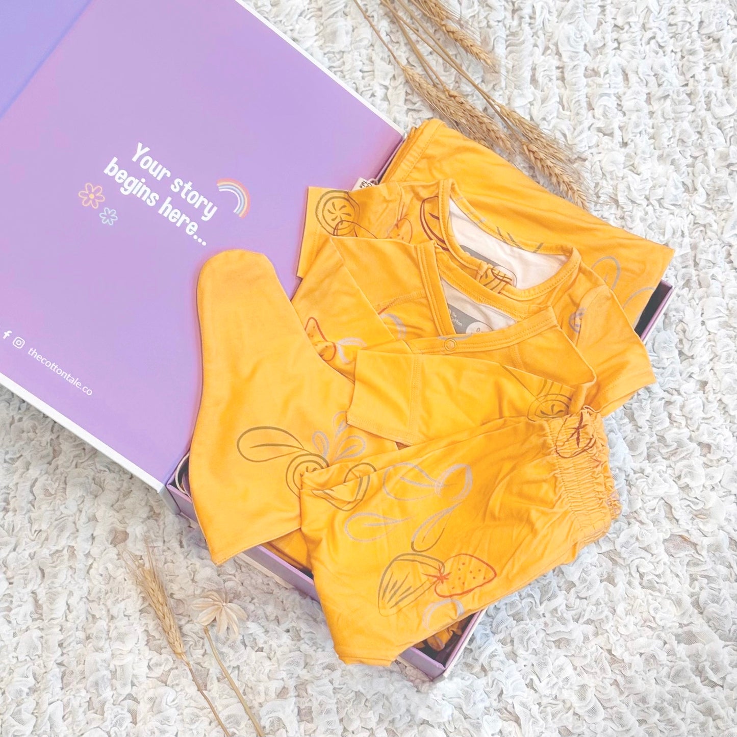 Cotton Tale Newborn Gift Set - Rockmelon