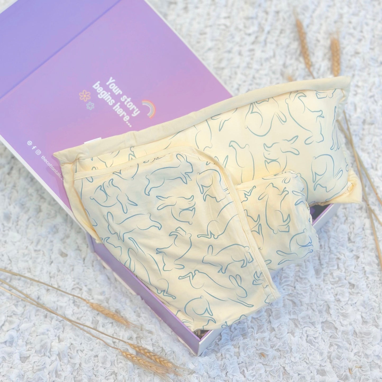 Cotton Tale Welcome Home Gift Set - Daffodil