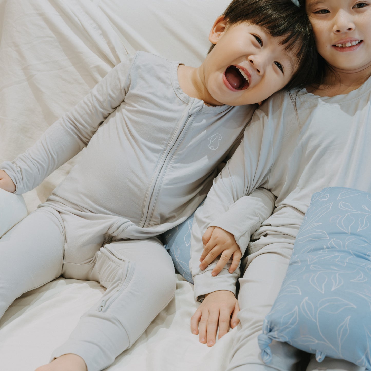 Luxe Bamboo Zip Pyjamas