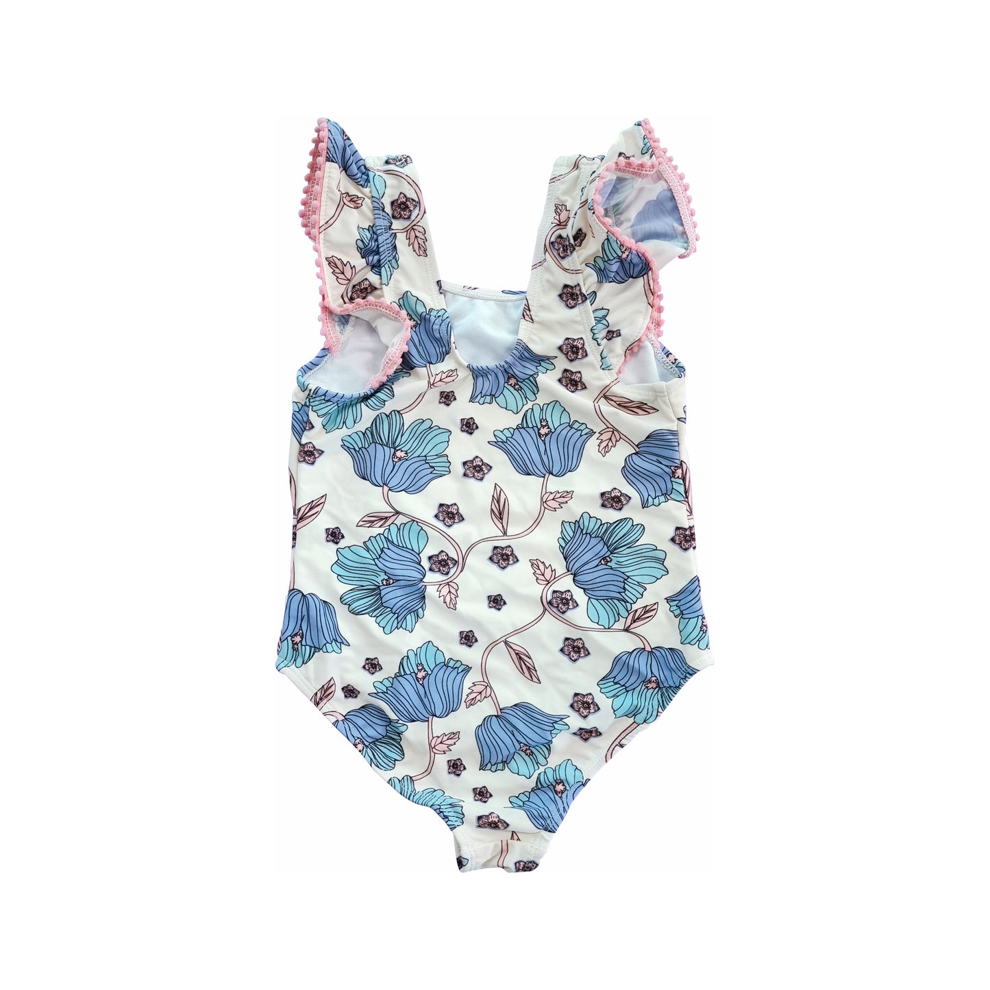 Blooming Flora Sleeveless Girl's Swimsuit