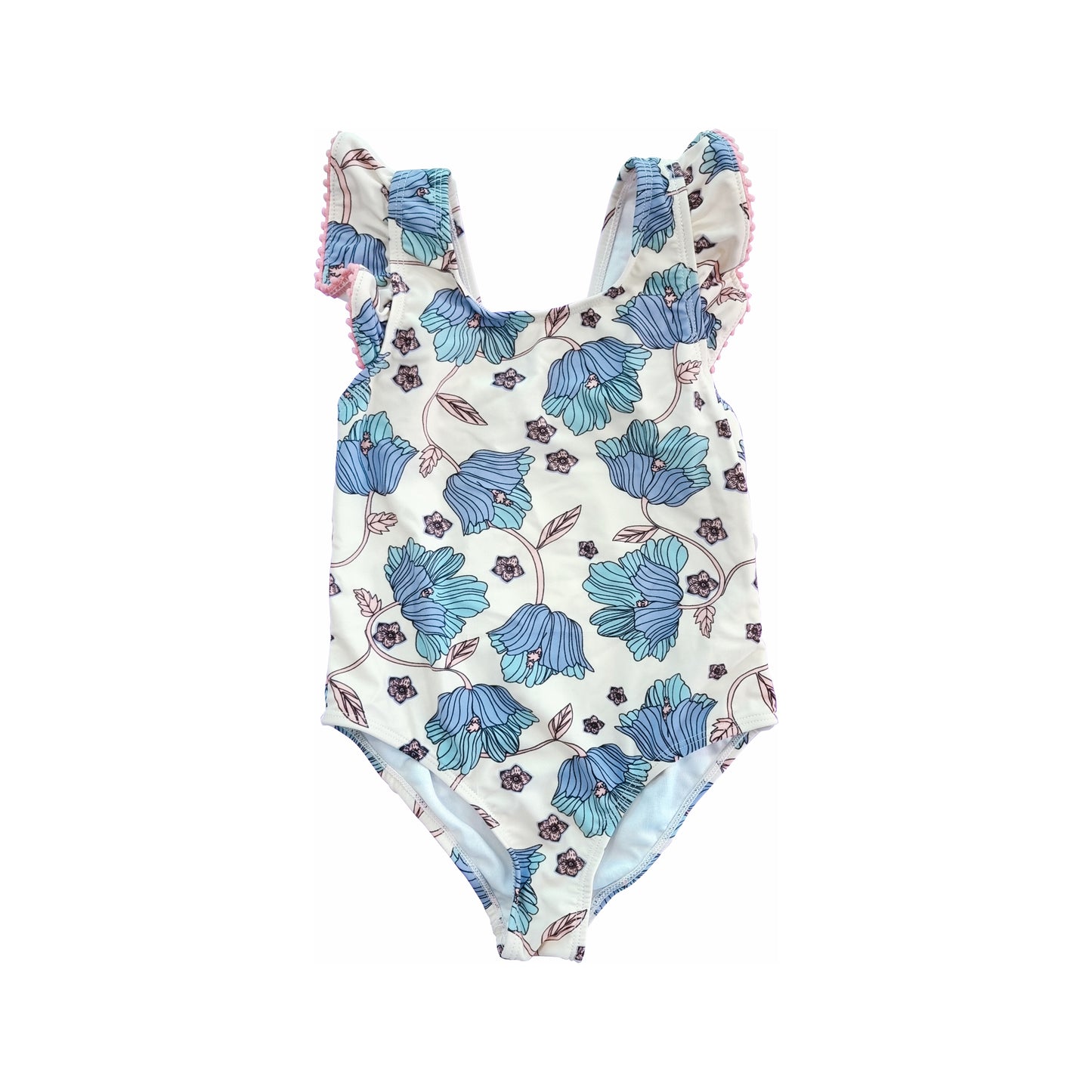 Blooming Flora Sleeveless Girl's Swimsuit