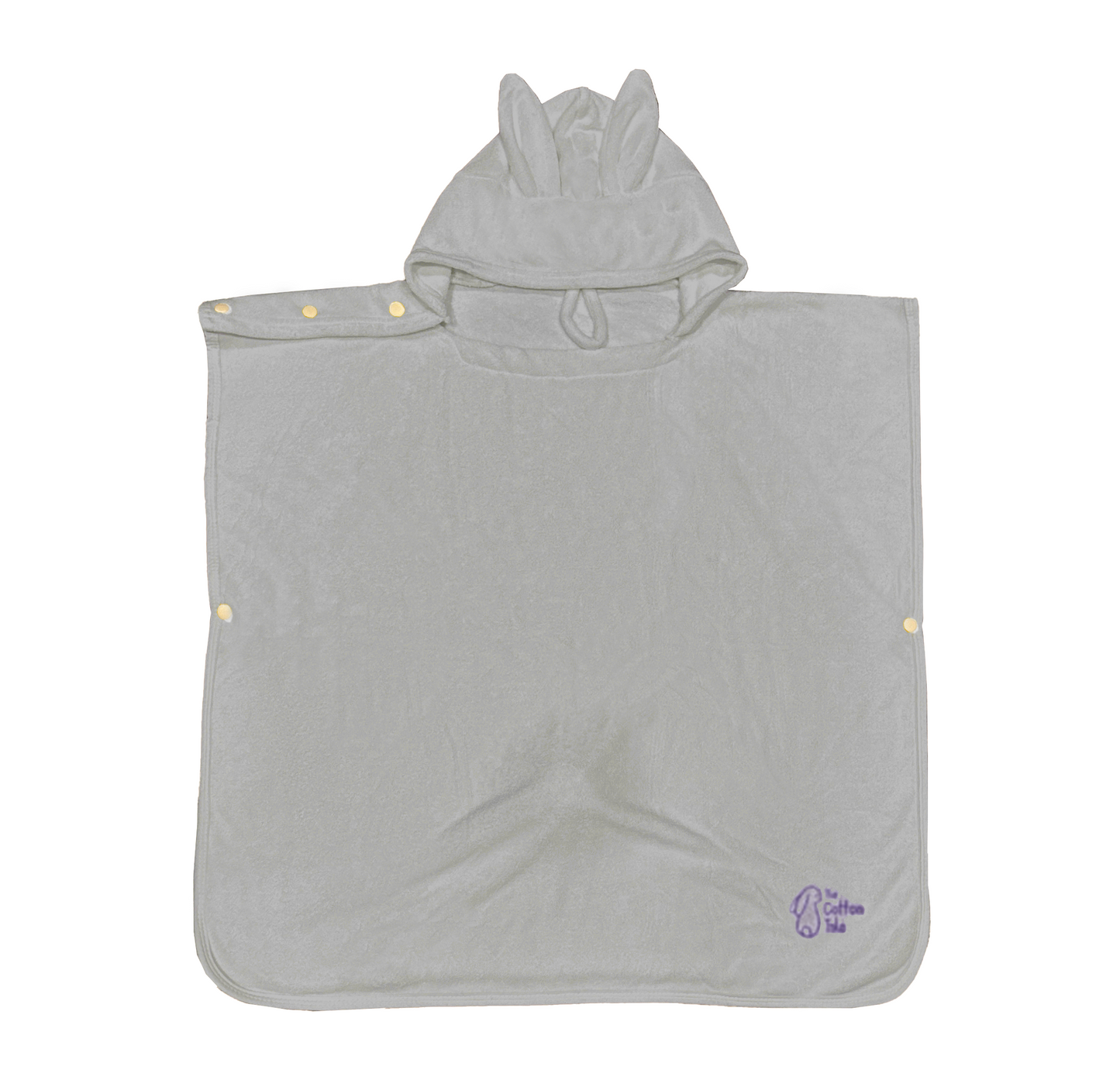 Organic Bamboo Bunny Hooded Poncho