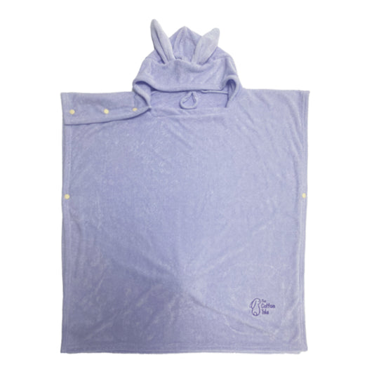 Organic Bamboo Bunny Hooded Poncho