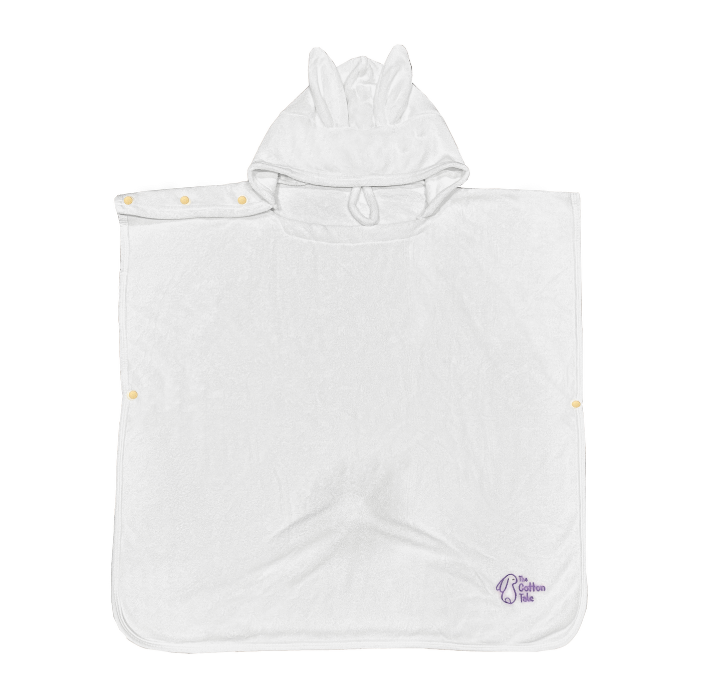 Organic Bamboo Bunny Hooded Poncho