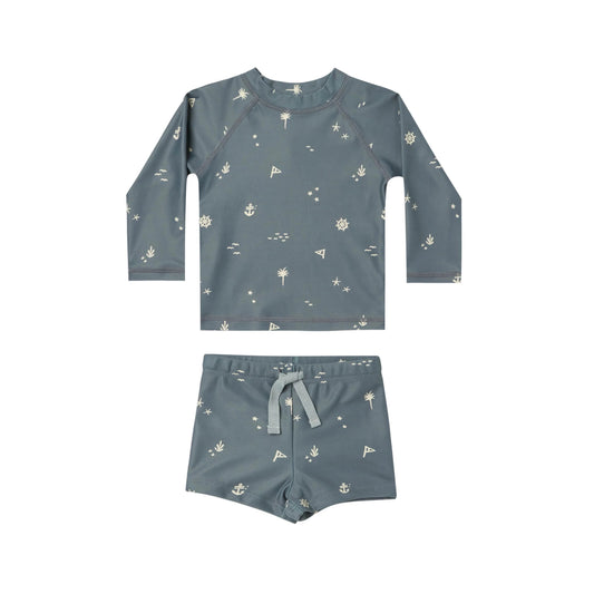 Nautical 2-Piece Swim Set