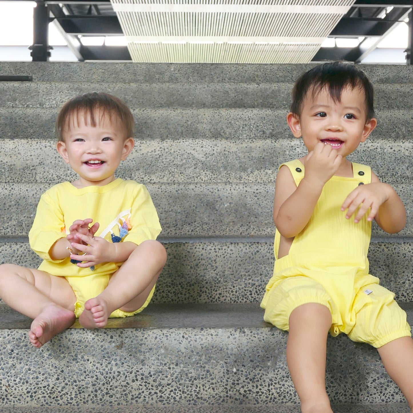 Casper Yellow Overalls