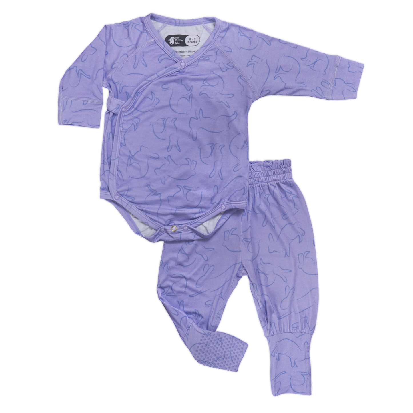 Whimsical Bunny Baby Pyjamas