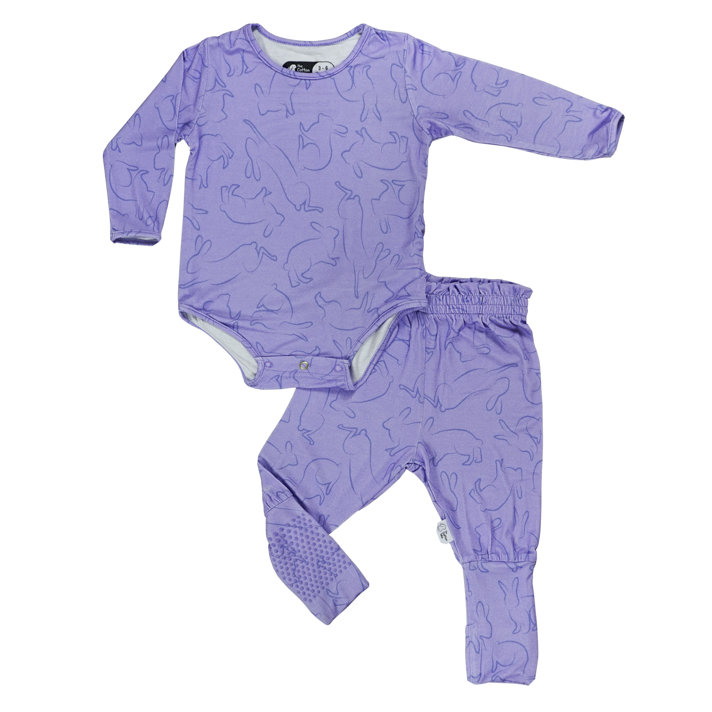 Whimsical Bunny Baby Pyjamas