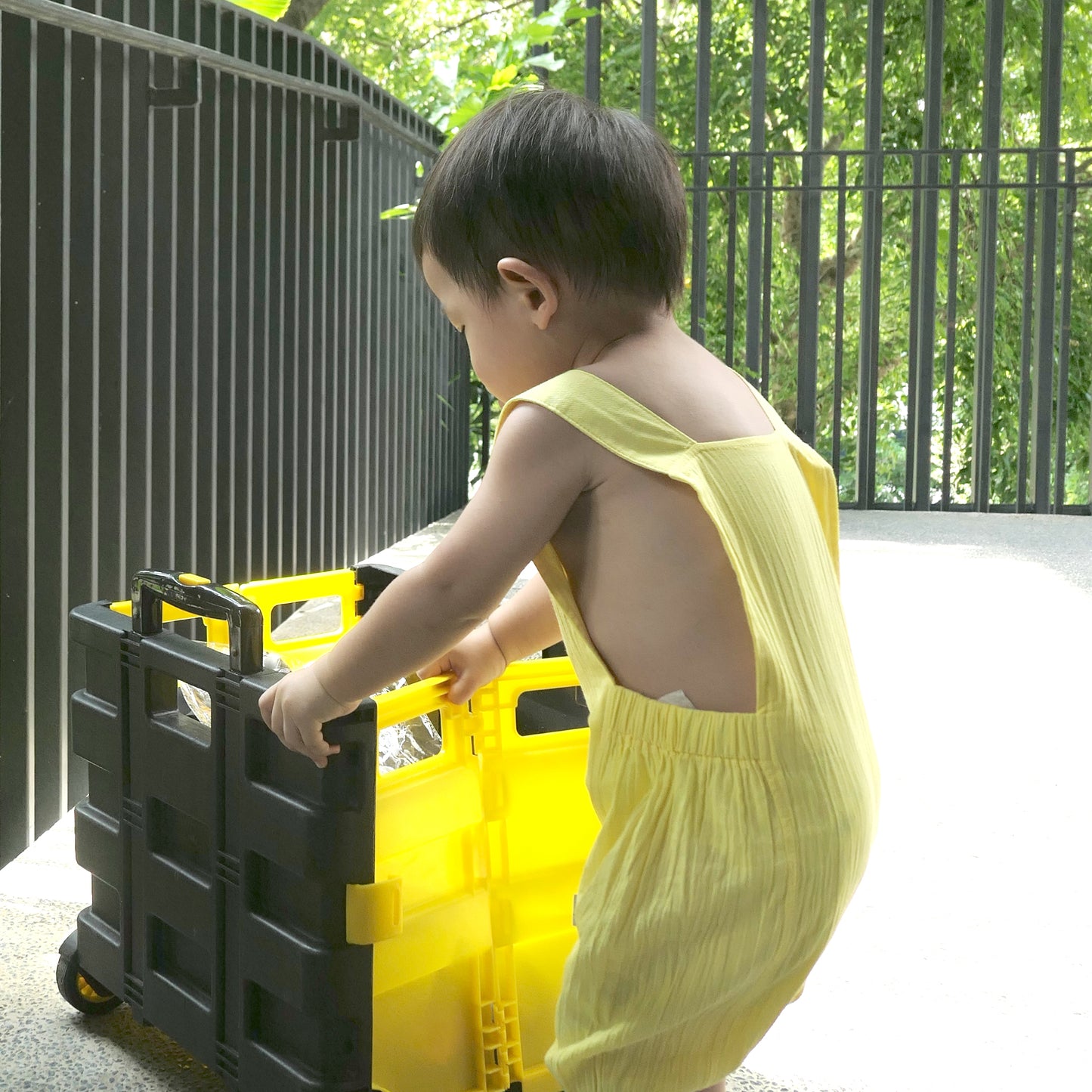 Casper Yellow Overalls