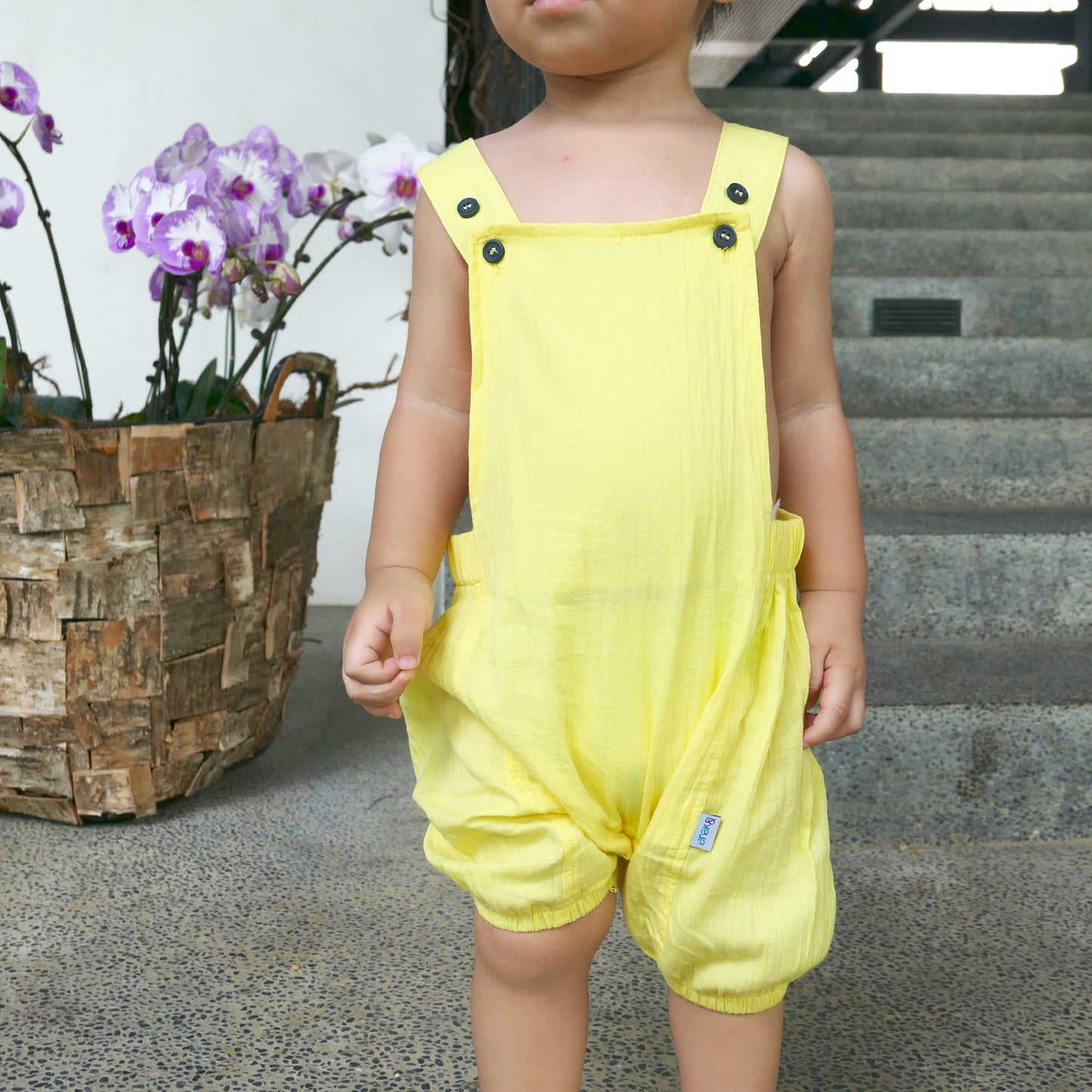 Casper Yellow Overalls