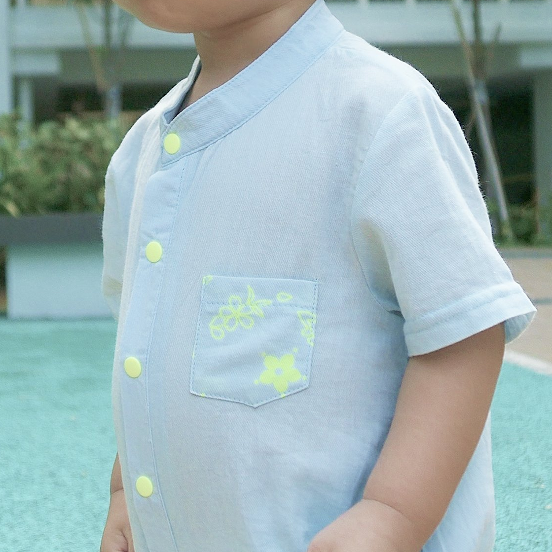 anak & i sg baby onesie linen cotton baby romper singapore