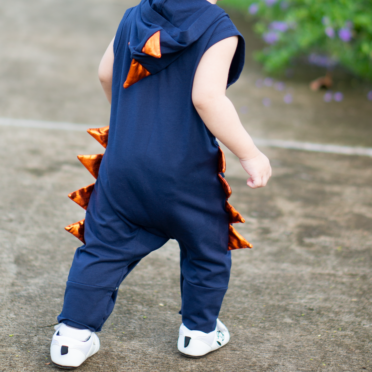 Anak and I Dinosaur baby boy and girl toddler Jumpsuit cotton spandex