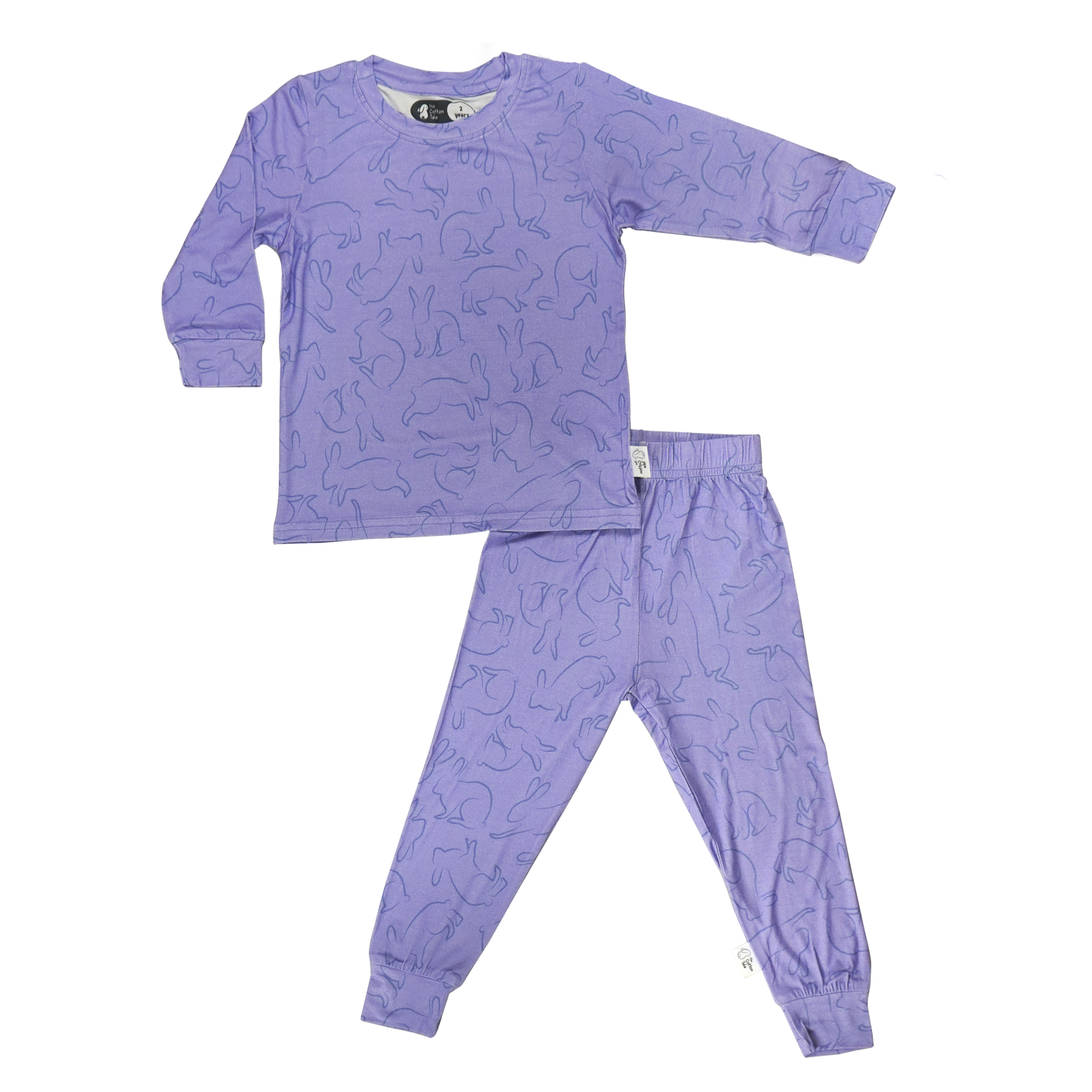 Whimsical Bunny Kids Pyjamas - All Over Print