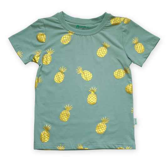 Nenas Kids Tshirt - Teal