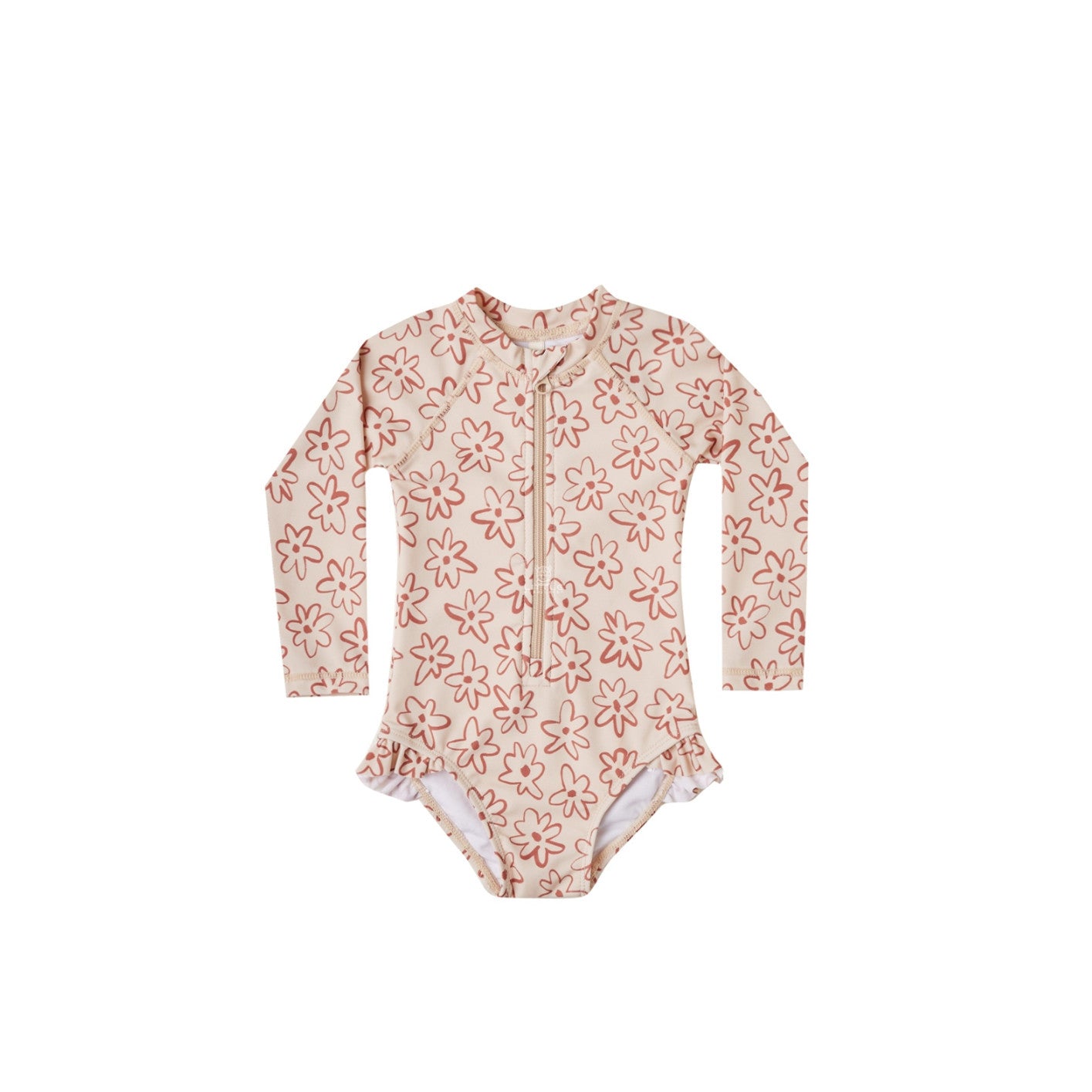 Shell-Flower Girl's Swimsuit