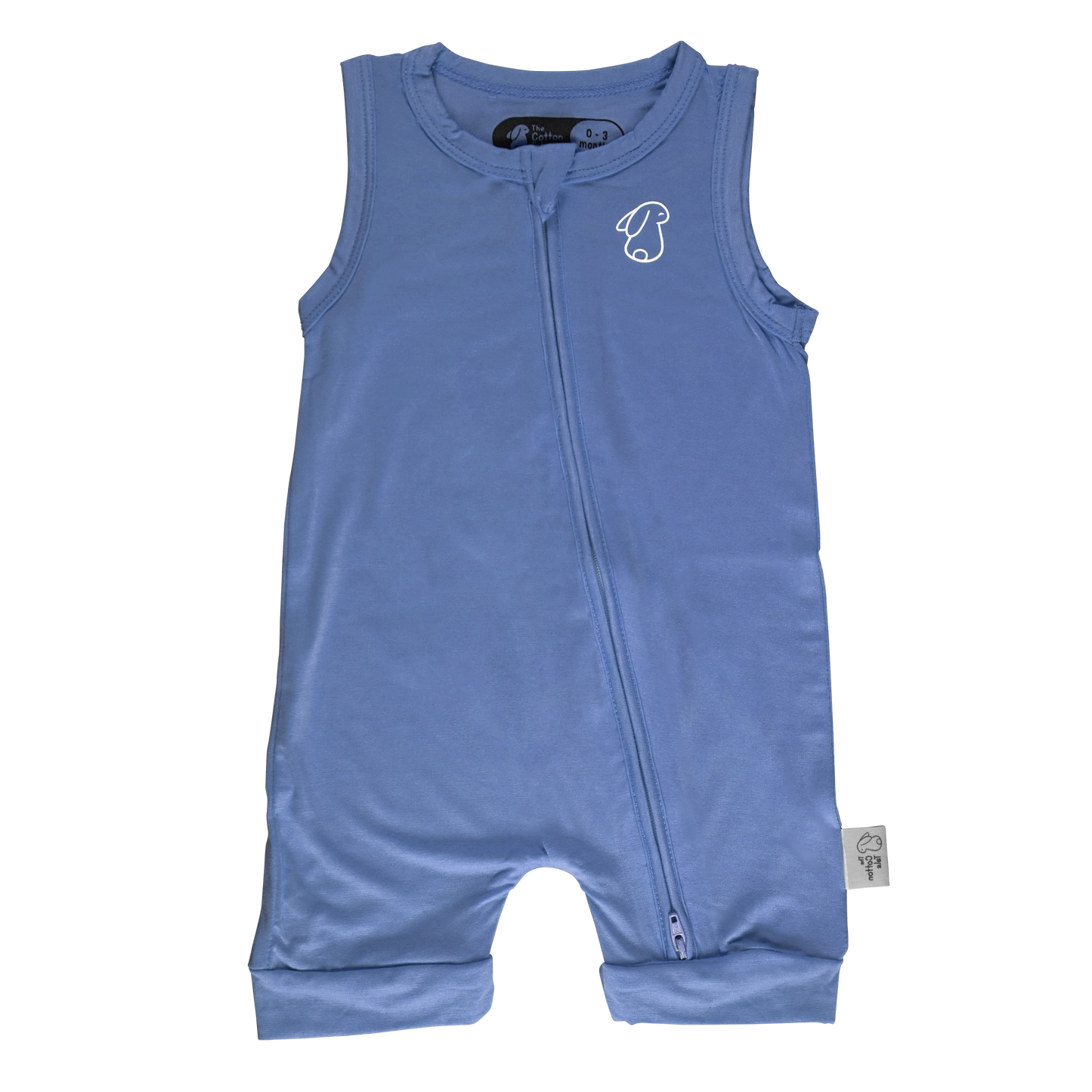 Luxe Bamboo Zip Shortall
