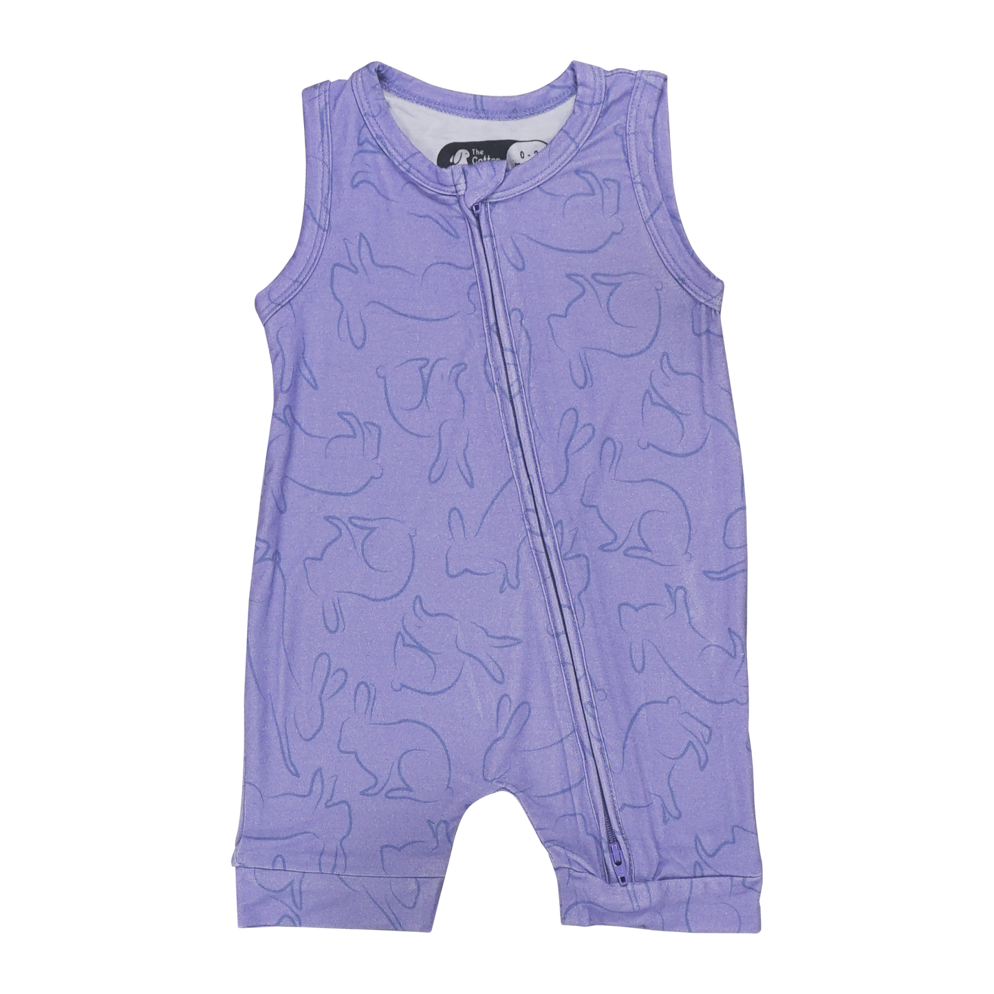 Whimsical Bunny Zip Shortall