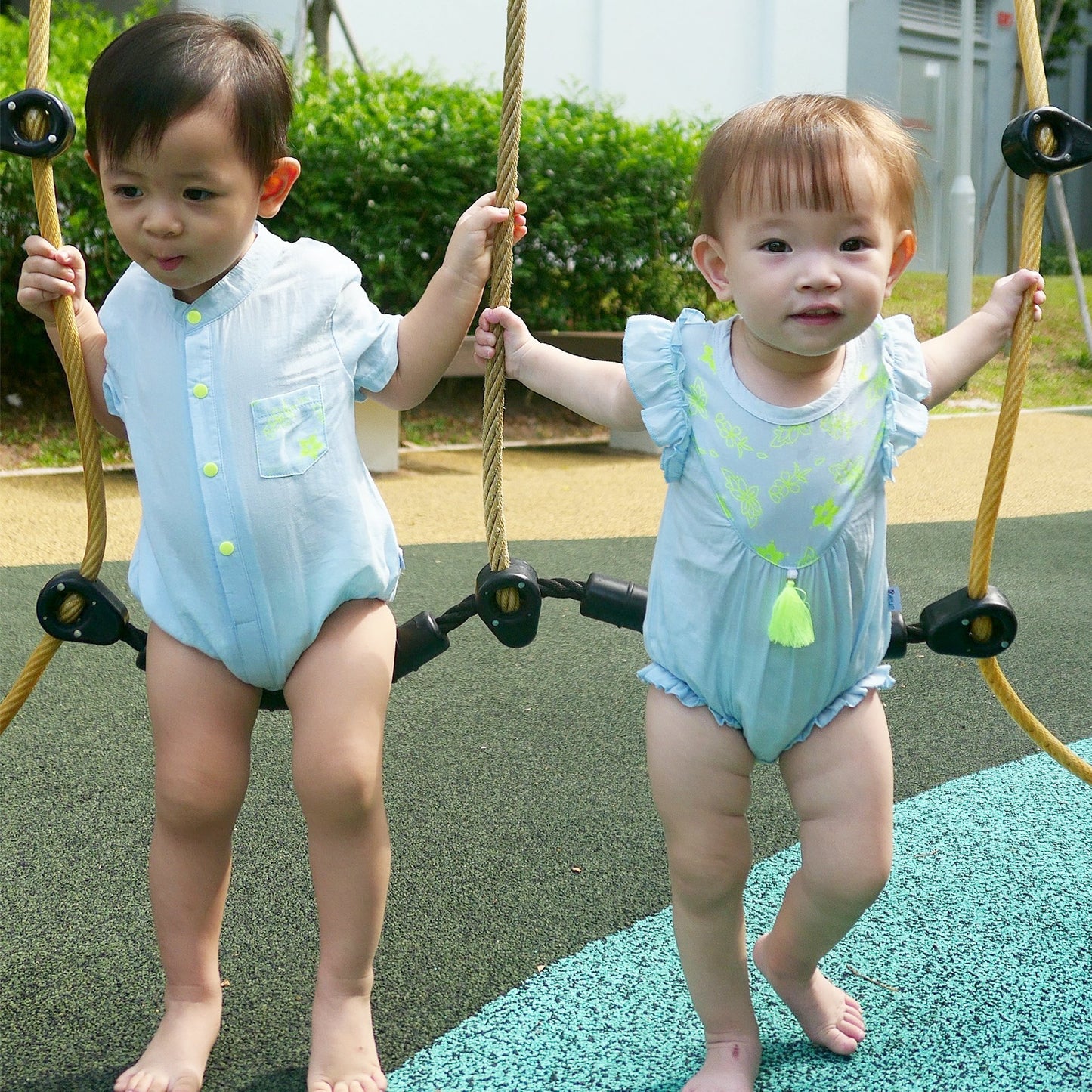 Lara Ruffle Sleeve Onesie - Anak and I