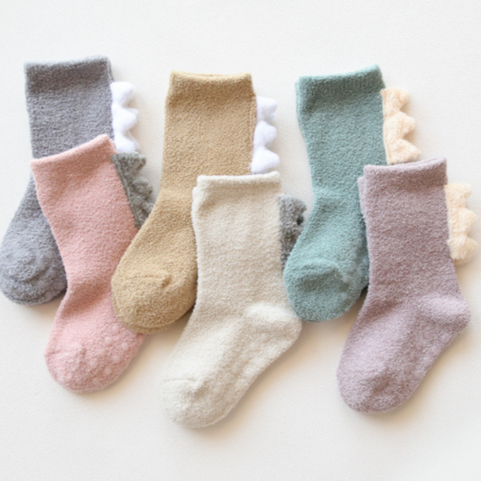 Dino Fleece Socks