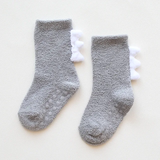 Dino Fleece Socks