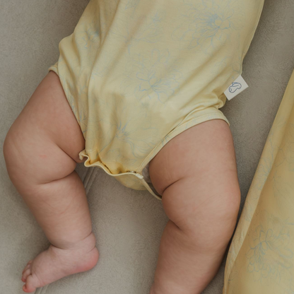 Bamboo Romper — Golden Petal