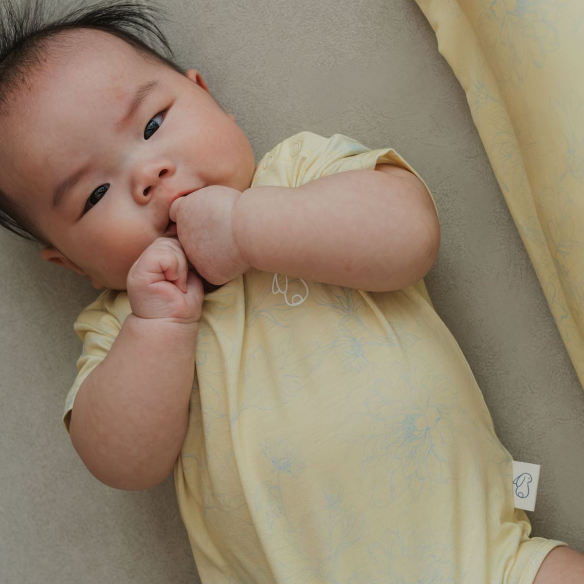 Bamboo Romper — Golden Petal