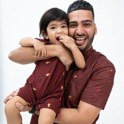 (Preorder) Tides of Treasure Mandarin Collar Shortall