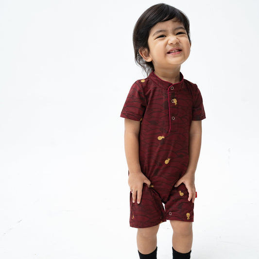 (Preorder) Tides of Treasure Mandarin Collar Shortall