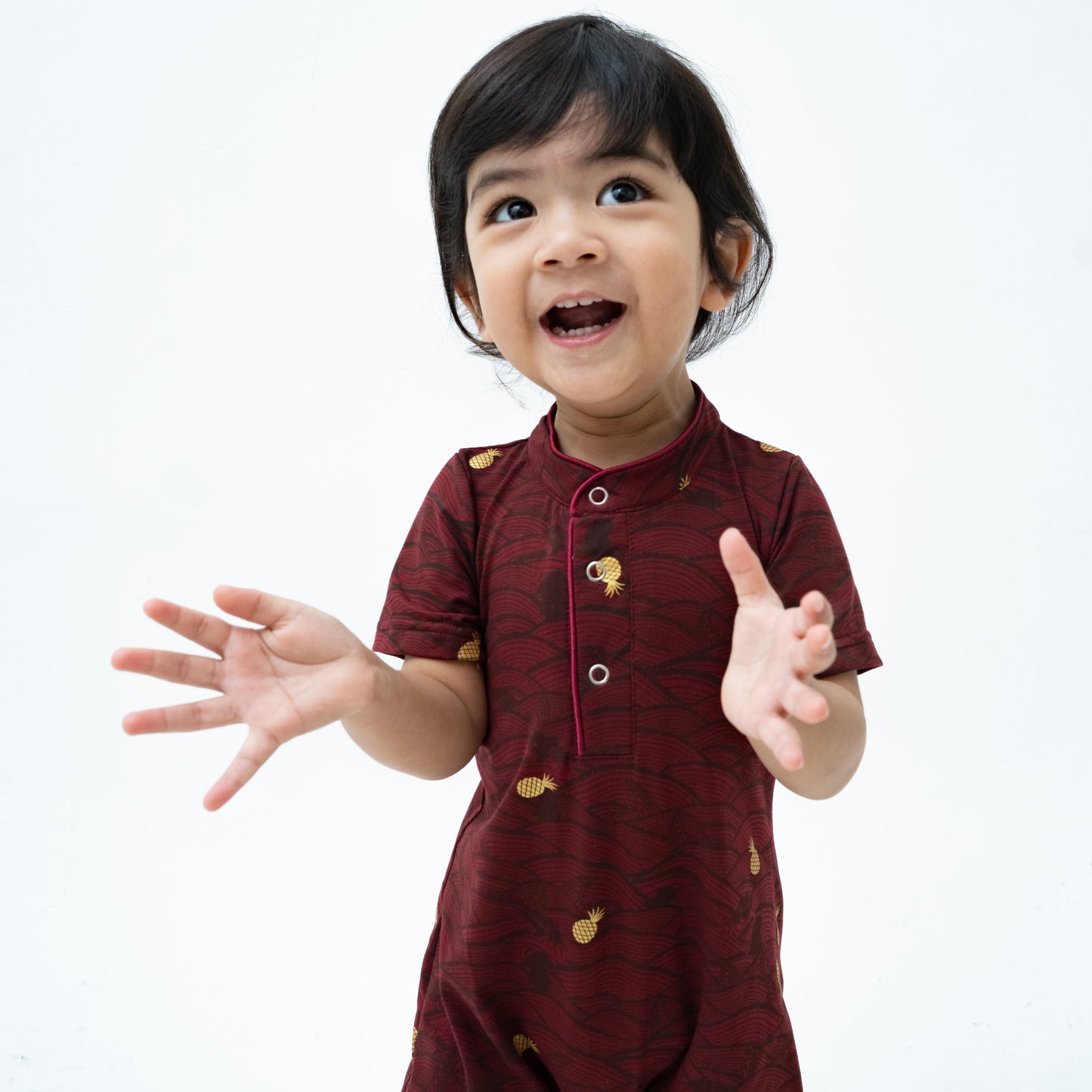 (Preorder) Tides of Treasure Mandarin Collar Shortall