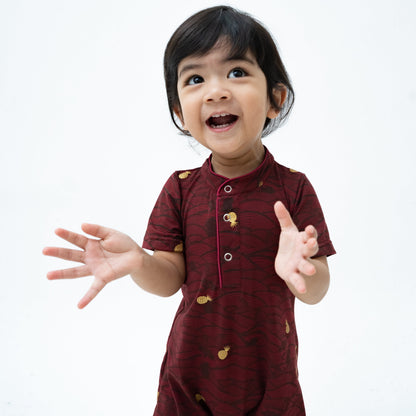 (Preorder) Tides of Treasure Mandarin Collar Shortall