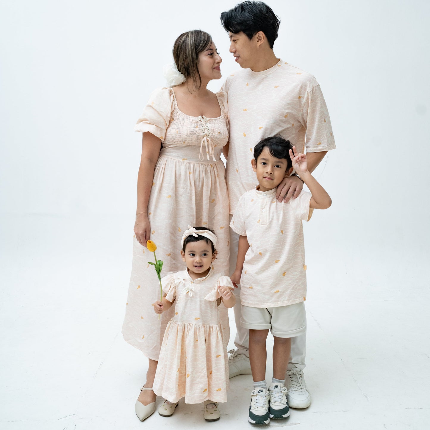 (Preorder) Tides of Treasure Smocked Maxi Dress