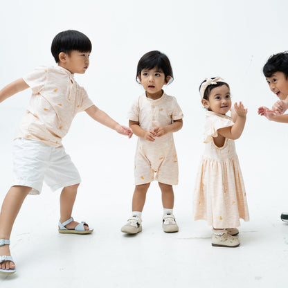 (Preorder) Tides of Treasure Mandarin Collar Shortall