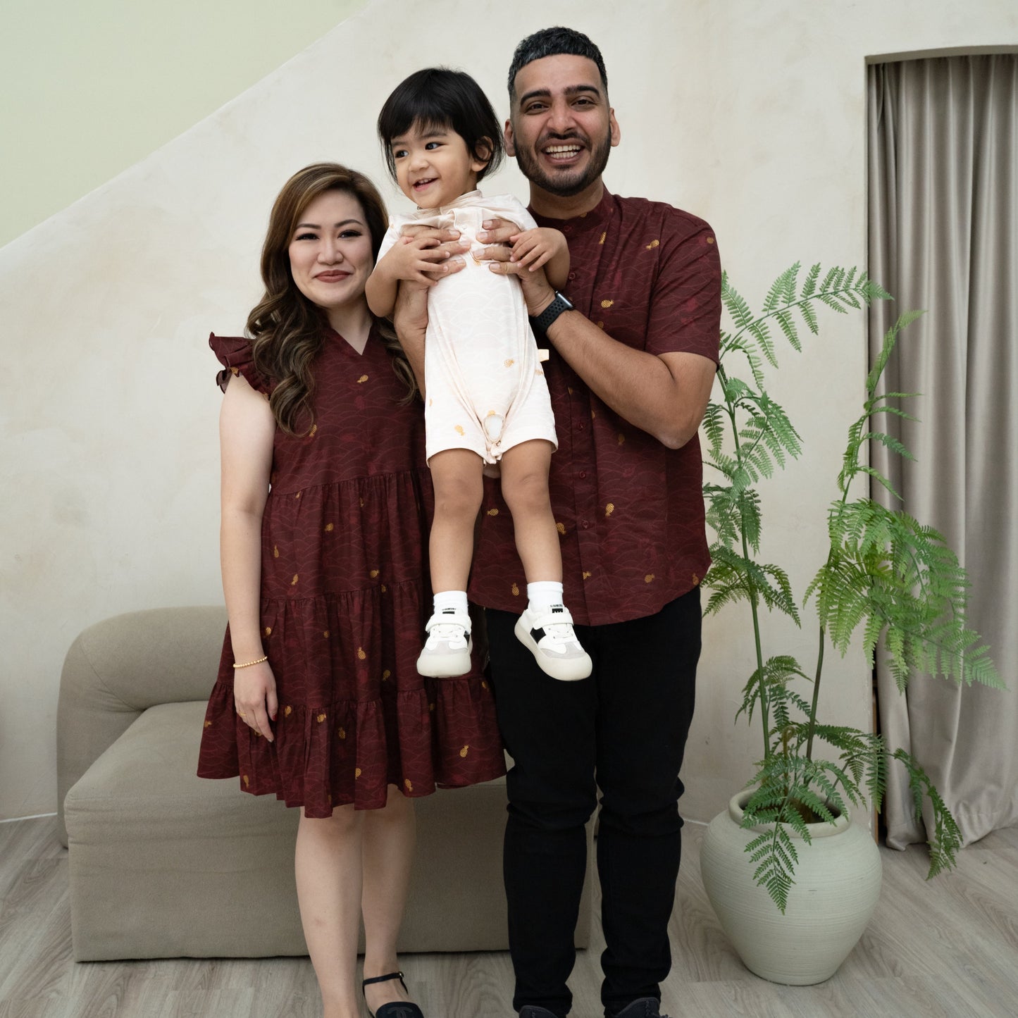 (Preorder) Tides of Treasure Mandarin Collar Tiered Dress