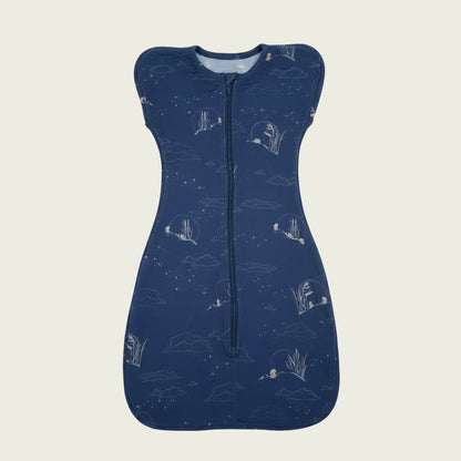 Bamboo Zip Swaddle — Moonlit Rabbit