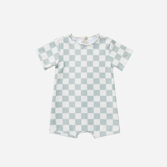 Checkered Boy's Swimsuit