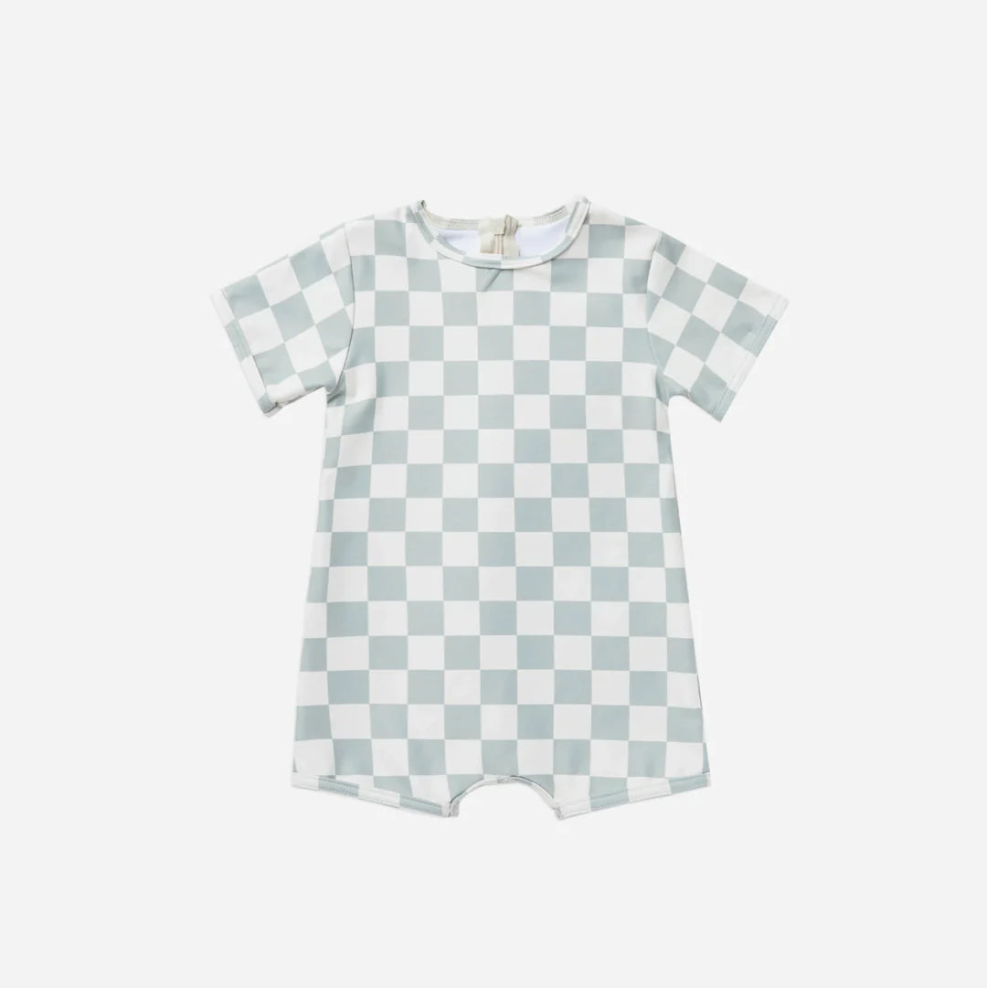 Checkered Boy's Swimsuit