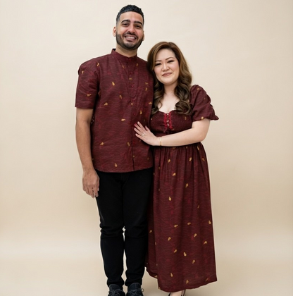 (Preorder) Tides of Treasure Smocked Maxi Dress