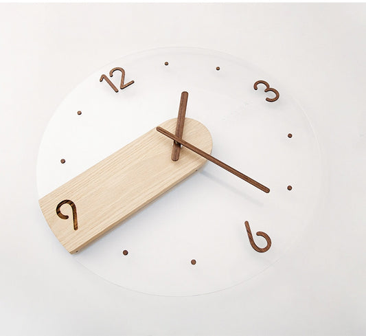 Woody Wall Clock